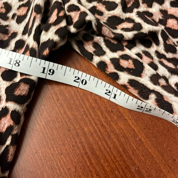 Karl Lagerfeld Cheeta Blouse Medium - Picture 8 of 11